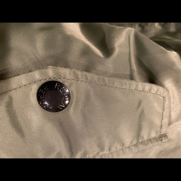 **LIKE NEW** REPLAY Embroidered Bomber Jacket with Patchwork. Size M. - Picture 7 of 9